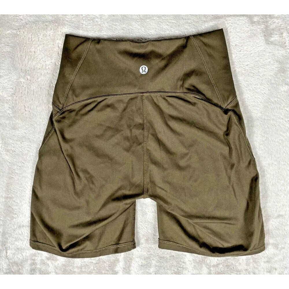 Lululemon Train Times Short 6” Sage Green Women’s Size 0 - Picture 12 of 15